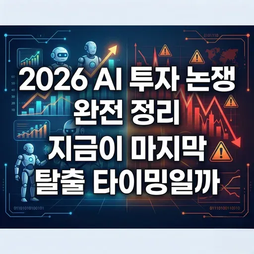 2026 AI 투자 논쟁 완전 정리 지금이 마지막 탈출 타이밍일까